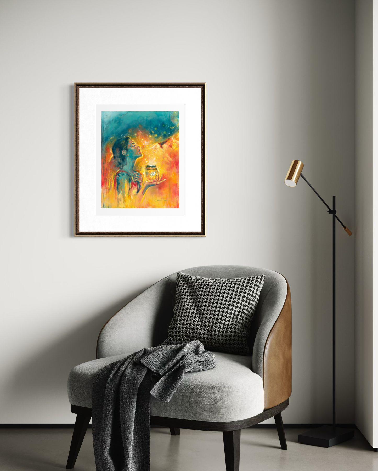 "My Lamp" Fine Art Print
