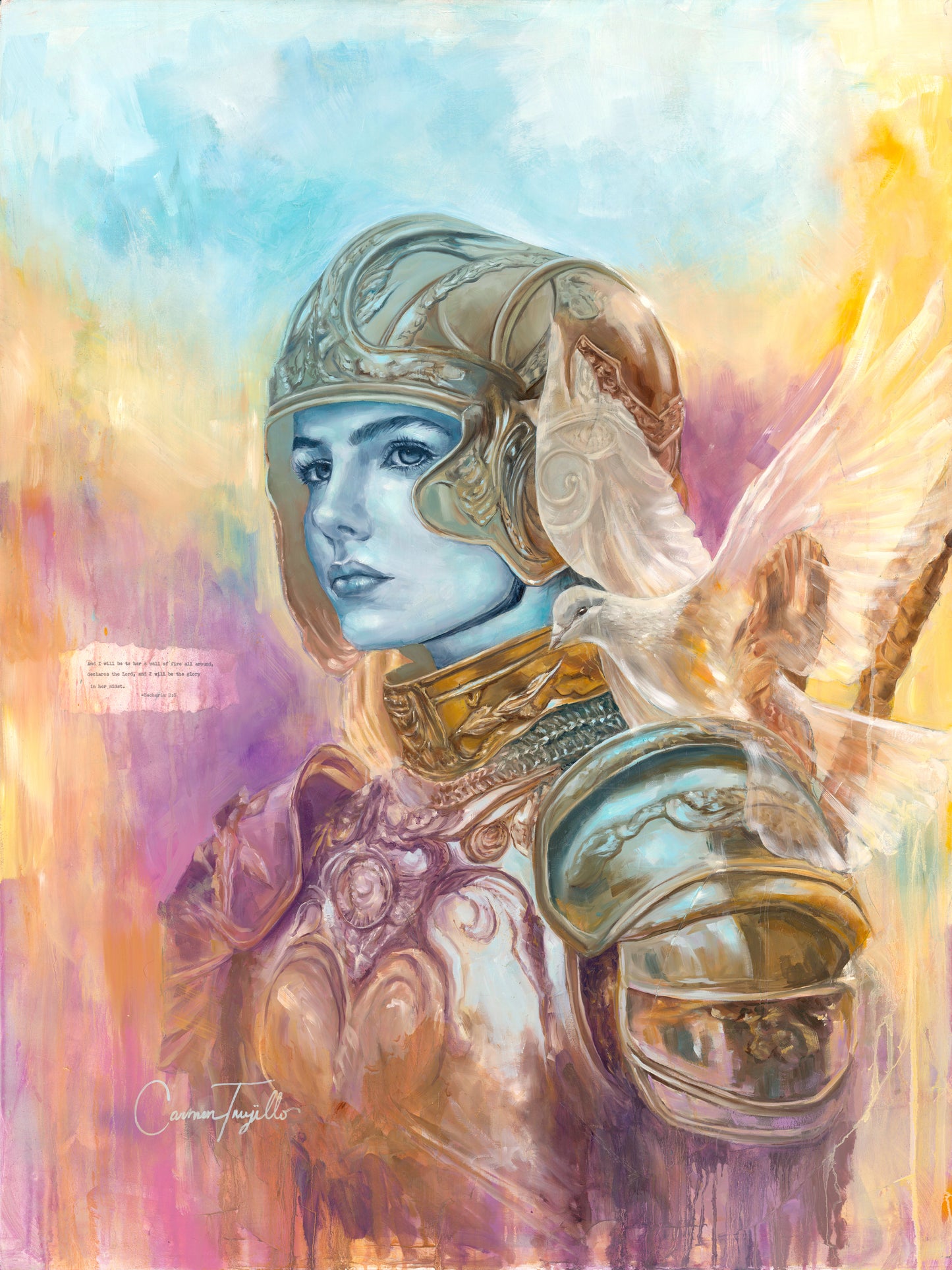 "His Armor" Original Painting