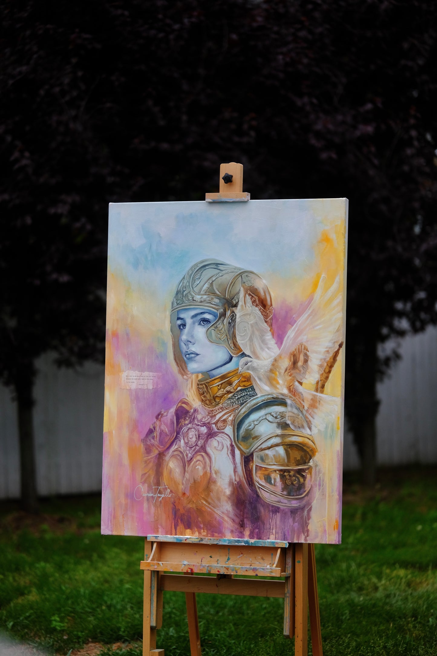 "His Armor" Original Painting