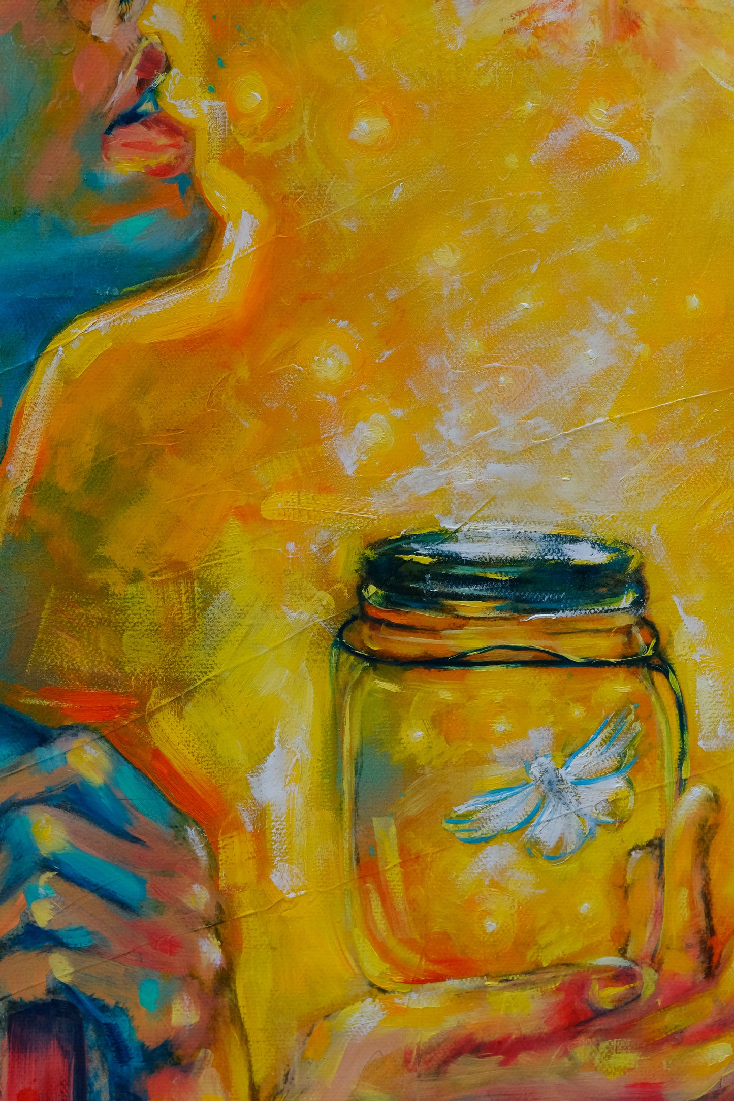 "My Lamp", Original Painting