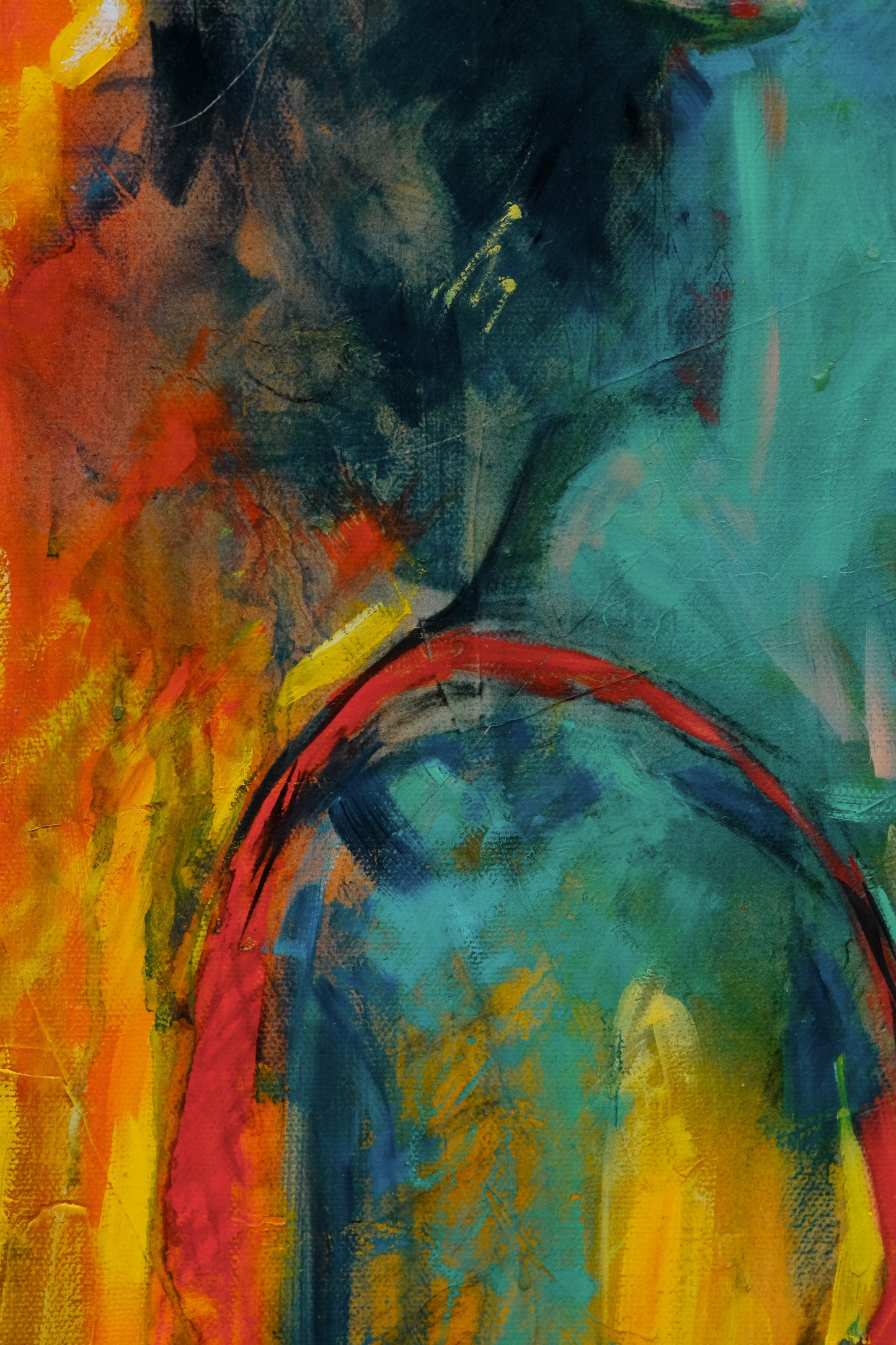 "My Lamp", Original Painting