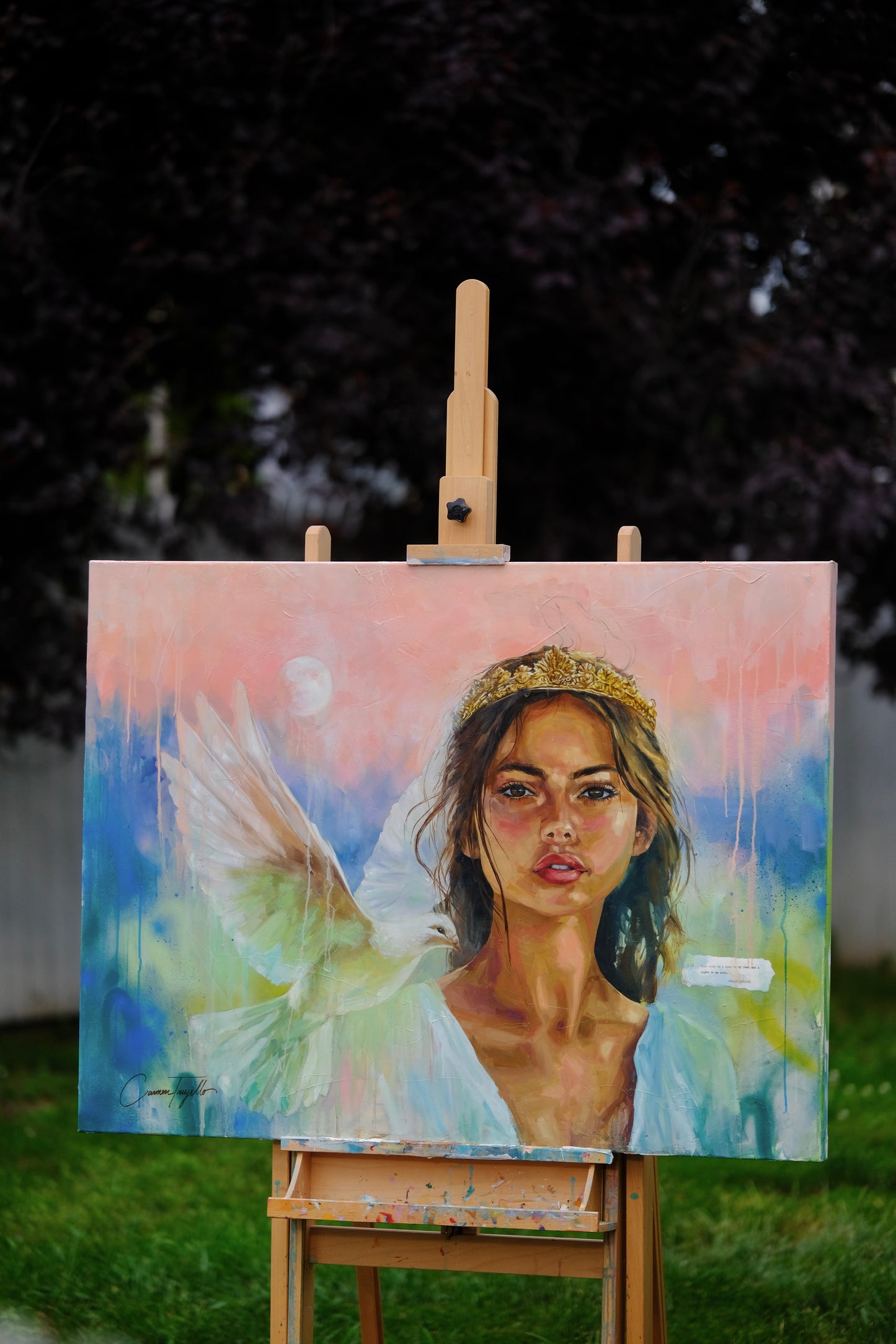 "In The Wilderness" Original Painting