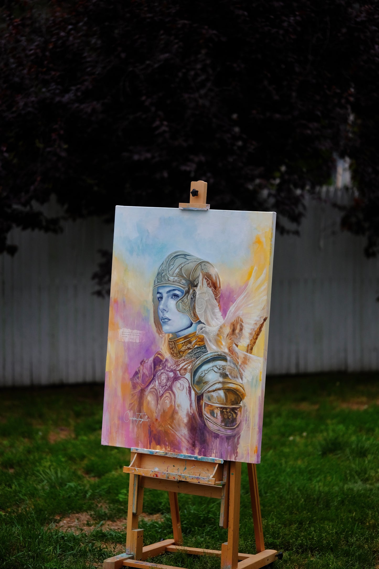 "His Armor" Original Painting