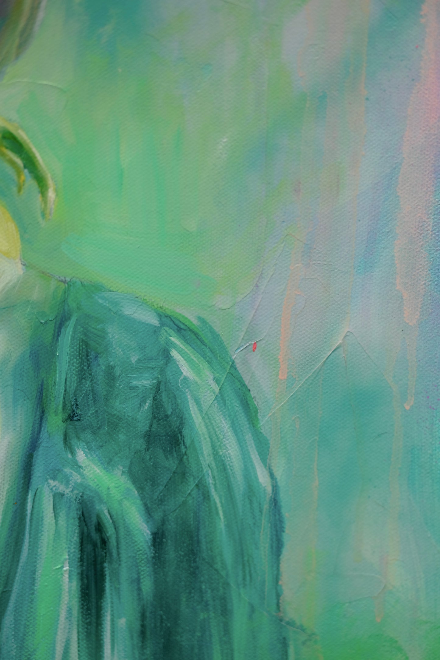 "He Leads Me" Original Painting