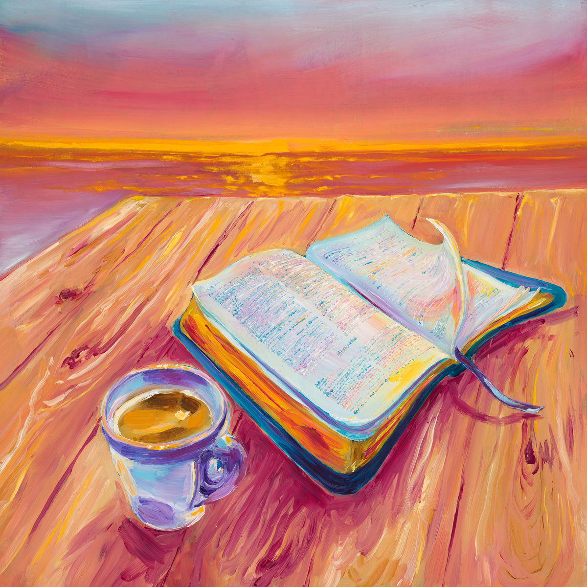 "Coffee Dates" Fine Art Print